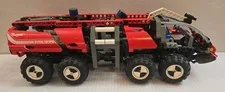 Lego Technic 8454 Rescue Racer Water Truck Aviation Fire Dept. Near Complete 