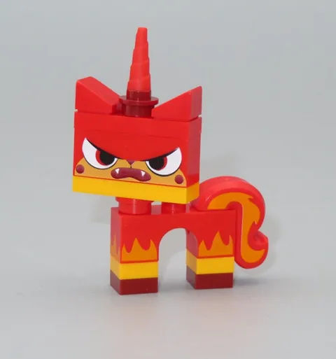 LEGO red Angry Kitty Unikitty red unicorn minifigure Lego Movie 70814