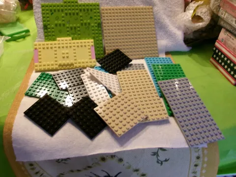 Lego Base Plates Assorted Lot Of 20