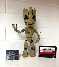 LEGO I Am Groot 76217 Marvel Guardians Vol. 2 Set 476 pcs Without Box