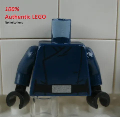 LEGO NEW Dark Blue First Order Officer Torso (1x) 6188489 Minifigure Part 76382