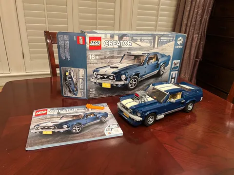 LEGO Creator Expert 10265 Ford Mustang 1471pc Complete Set w/ Box