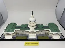 LEGO Architecture 21030 US Capitol Building COMPLETE (2 Mods)