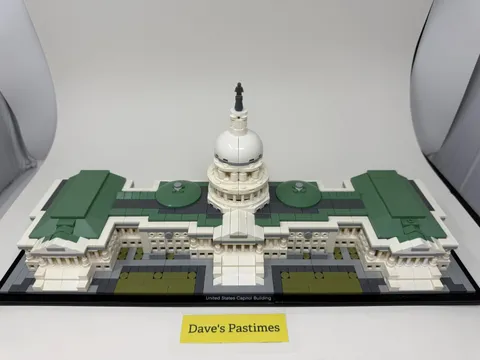LEGO Architecture 21030 US Capitol Building COMPLETE (2 Mods)