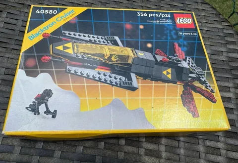 LEGO 40580 Blacktron Cruiser Retired GWP NIB Icons Space System Set 356pc SEALED