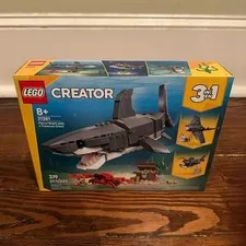 NIB LEGO Creator 31381 Fierce Shark with a Treasure Chest 3in1 Set New Sealed