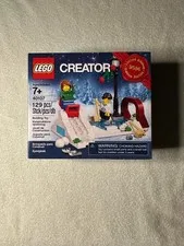 RETIRED: LEGO CREATOR: Winter Skating Scene (40107) - Holiday Winter Christmas