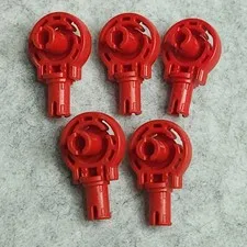 LEGO 47455 Technic Rotation Joint Ball Loop 2 Pins with Friction Red x5 Genuine