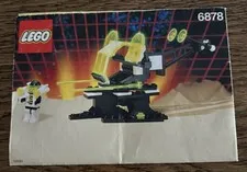 Lego 6878 Blacktron Sub Orbital Guardian - Instruction Manual Only