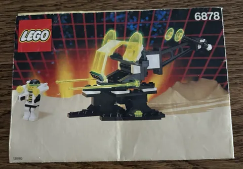 Lego 6878 Blacktron Sub Orbital Guardian - Instruction Manual Only