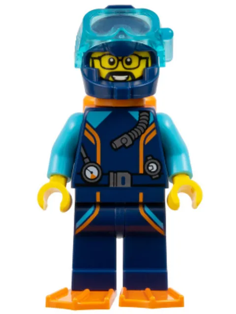 LEGO: Arctic Explorer Diver Male (cty1656)