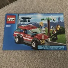 Lego 60001 Instructional Manual Only