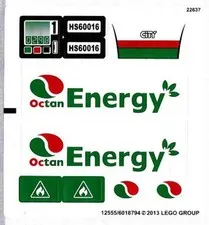new LEGO Sticker Sheet from Tanker Truck set 60016