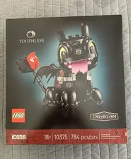 LEGO Icons 10375 Toothless How to Train Your Dragon Set 784 pcs 18+ Box
