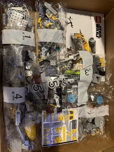 LEGO STAR WARS 75447 The Razor Crest - Build Only - No Mini Figures Or Box