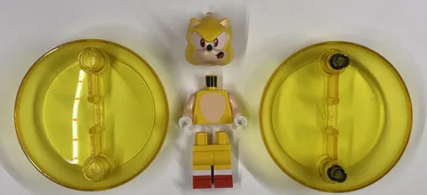 LEGO Super Sonic son019 Minifigure w/ Speed Sphere 