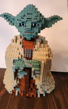 LEGO Star Wars: Yoda (#7194) Fully Assembled - 2002 Retired Edition