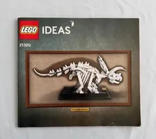 Lego Ideas Dinosaur Triceratops Horridus, 21320 Instruction Manual Only
