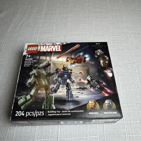 Lego Marvel 76320 Iron Man And War Machine Versus Hammer Drones