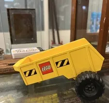 Lego Duplo Vintage Big Wheels Trailer Only
