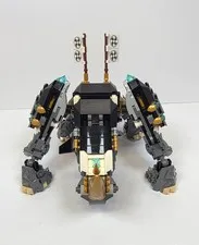 LEGO NINJAGO 71719 Zane's Mino Creature Rhino Build Incomplete No Minifigs