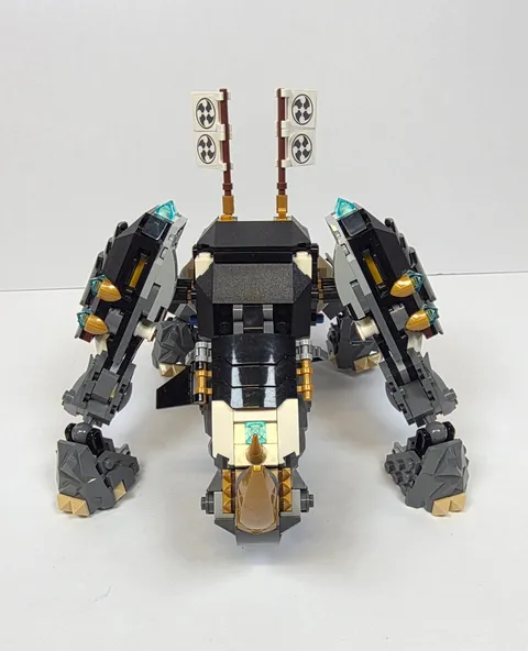 LEGO NINJAGO 71719 Zane's Mino Creature Rhino Build Incomplete No Minifigs