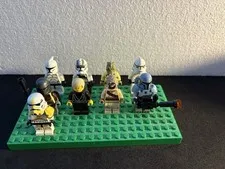 LEGO Star Wars Minifigure Lot P1 Clone, Paz Vizla, Tusken Raider, Luke, Bossk