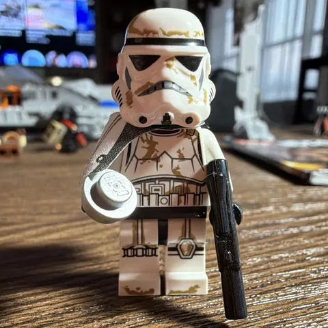 LEGO Sandtrooper minifigure (model sw0383) from set 9490