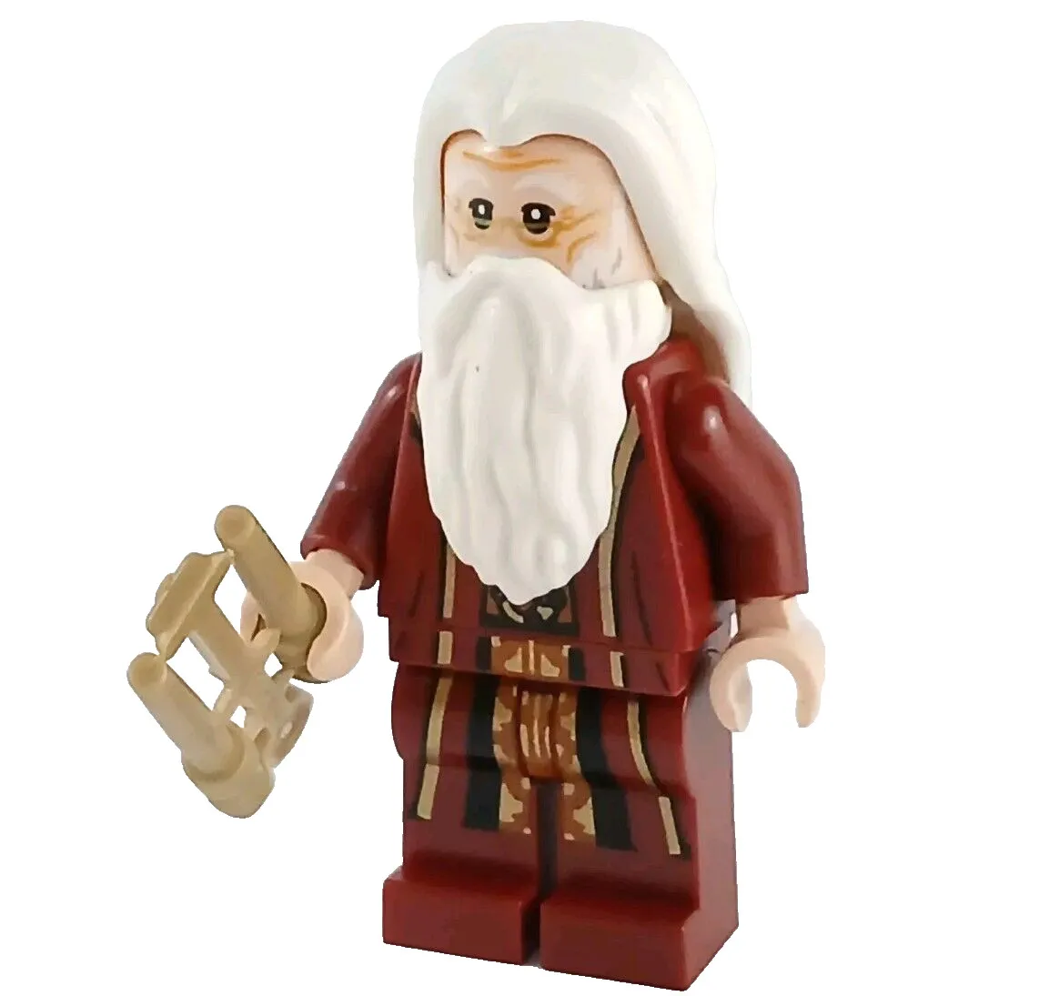 LEGO Harry Potter Minifigure ALBUS DUMBLEDORE with Magic Wand hp354 6pc Set