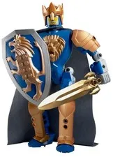 LEGO CASTLE 8796 Knights Kingdom KING MATHIAS  7.5" H BLUE /GOLD 2005