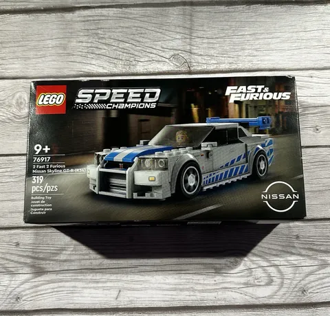 LEGO Speed Champions 76917 2 Fast 2 Furious Nissan Skyline GT-R (R34) 319 pcs