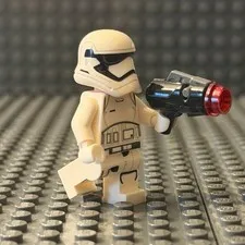 LEGO Star Wars First Order Stormtrooper Minifigure SW0667 (Set 75189) w/ Weapon