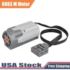 8883 Power Functions For LEGO M Motor Electric Assembled Building Block Toy Part
