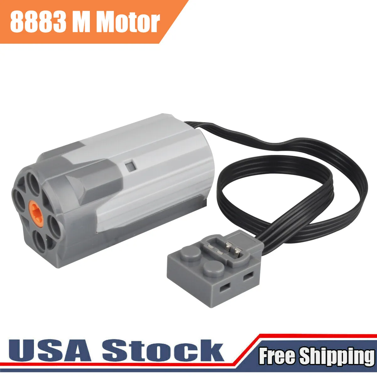 8883 Power Functions For LEGO M Motor Electric Assembled Building Block Toy Part