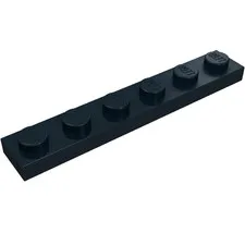 10x LEGO® Part 3666 - Plate 1 x 6