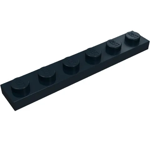 10x LEGO® Part 3666 - Plate 1 x 6