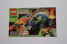 LEGO® Power Miners 8188 Fire Blaster Instruction Manual Only!