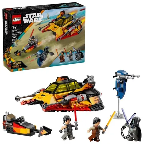 LEGO Star Wars Force Burner Snowspeeder Collectible Set 75414, Ages 7+, New
