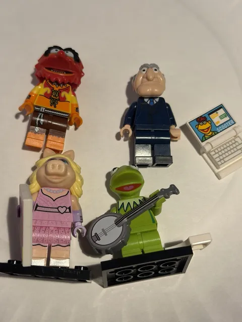 Lego Minifigures The Muppets 71033 - Kermit The Frog Miss Piggy Lot