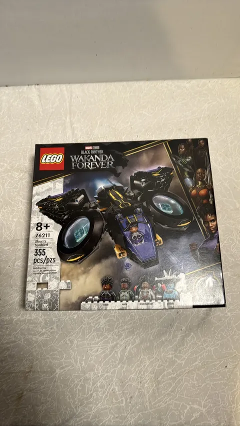LEGO Marvel Black Panther Wakanda Forever Shuri's Sunbird 76211