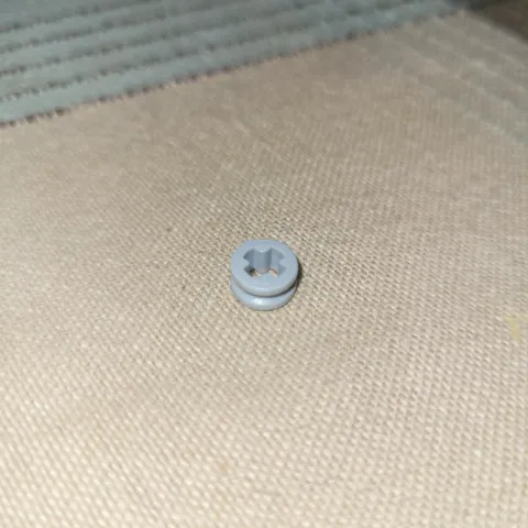 Lego Part 4265c Technic Bush 1/2 smooth gray