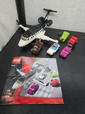 LEGO Cars 2 Spy Jet Escape 8638 Set Plane Mater Character Complete 