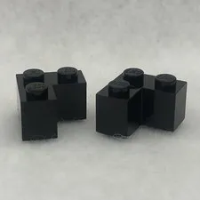LEGO 2357 Black Brick 2 x 2 Corner (x1)