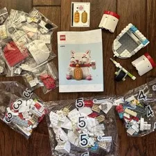 Lego Lucky Cat 40813 Building Set Spring Festival COMPLETE w/Instructions No Box