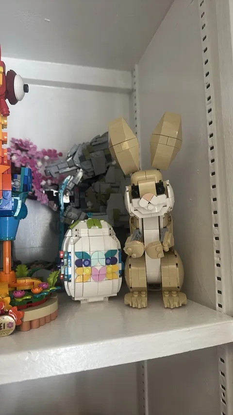 LEGO Cute Bunny (31162) and Decorative Easter Egg (40816)