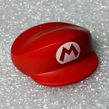 LEGO Super Mario Interactive large figure Mario Red Cap Hat M Logo 6308851 1pc