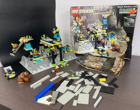LEGO Rock Raiders HQ 4990 (1999) Vintage Incomplete with Box