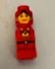 LEGO Minifig Microfigure Creationary Red Warrior Small Statue Tiny Guy 3844