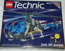 Lego Technic: 8412 Nighthawk Vintage Complete with Instructions