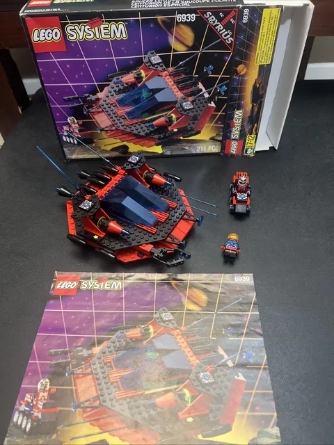 Lego Space Spyrius Saucer Centurion 6939 Complete W/Box & Instructions